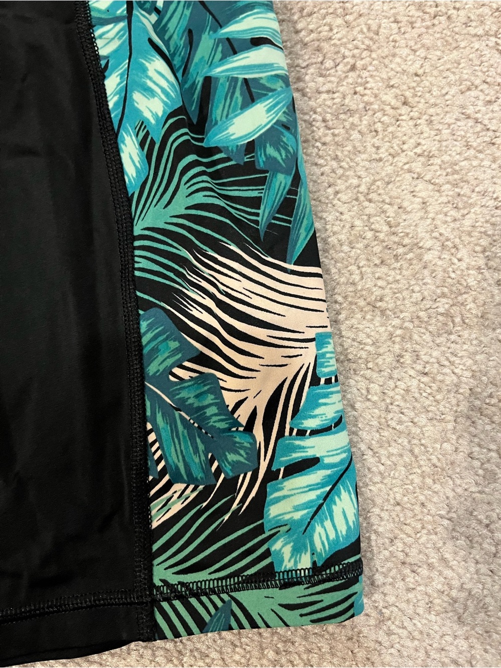 Swim by Cacique Tropical Print Swim Capris - Picture 2 of 8